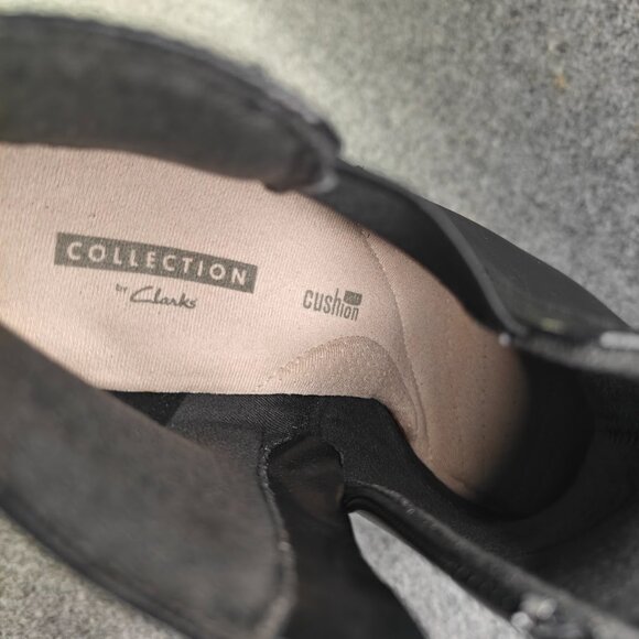 Ladies Clarks Smart Ankle Dancer Sky Boots Sz 7.5 / New with Box - Picture 9 of 11